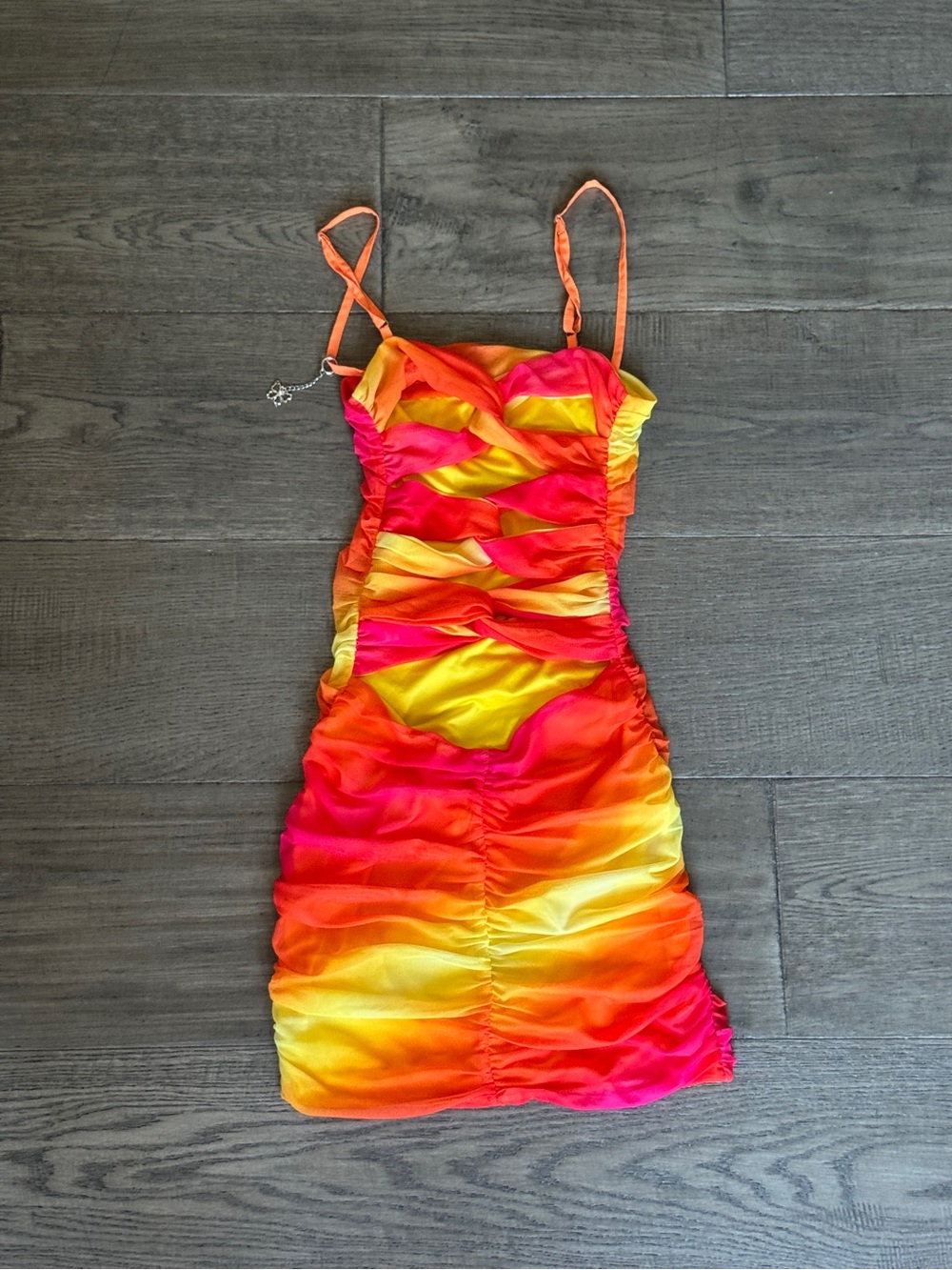 I.AM.GIA. Hali Ombré Mini Dress in XS ❤️🧡💛 - Picture 4 of 5